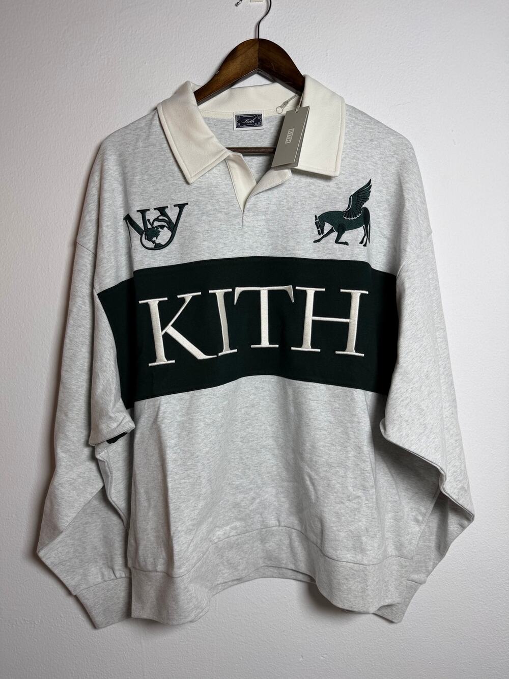 Kith Rugby Nelson Collared Pullover - Picture 1 of 5